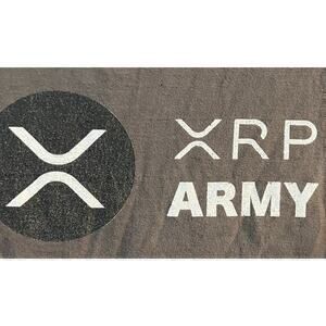 C8 XRP Army Crypto Gray Men’s tee t shirt. Crypto big and tall grunge size 2XL